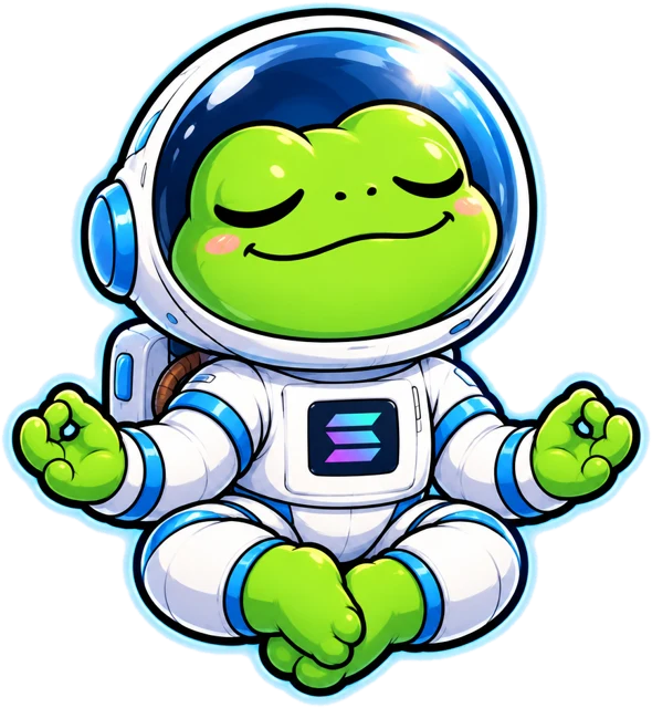 Moonfrog meditating